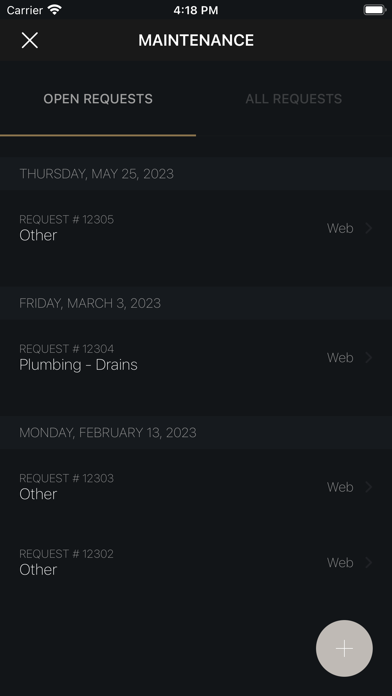 Skyloft Living Resident App Screenshot
