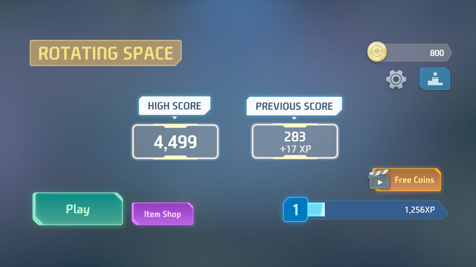 #1. Rotating Space 2 (iOS) 由: Elizabeth Skulsky