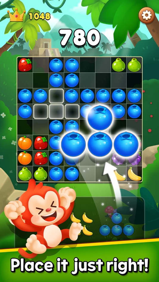 #3. Fruit Block Puzzle (iOS) Podle: BUZZ POWDER INC.