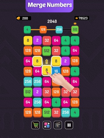 Number Blast - Puzzle Gameのおすすめ画像1