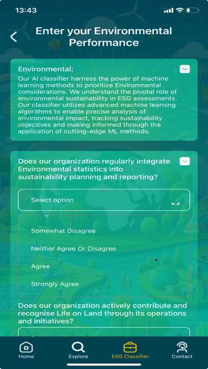 ESG Performance Classifier