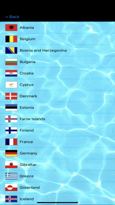 Sea Temperature Screenshot