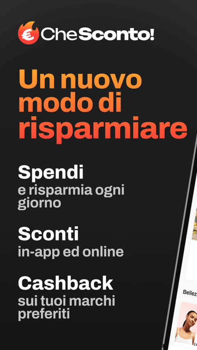 CheSconto! Cashback & Offers Screenshot