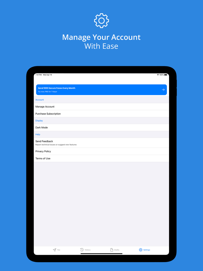 Safe Fax - Scan and Fax Fast