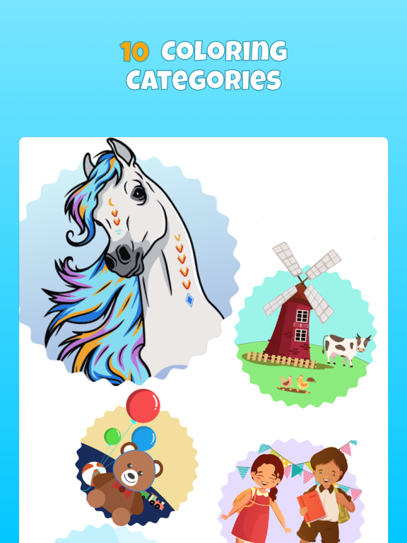 Screenshot #5 pour Coloring Outlines for Children