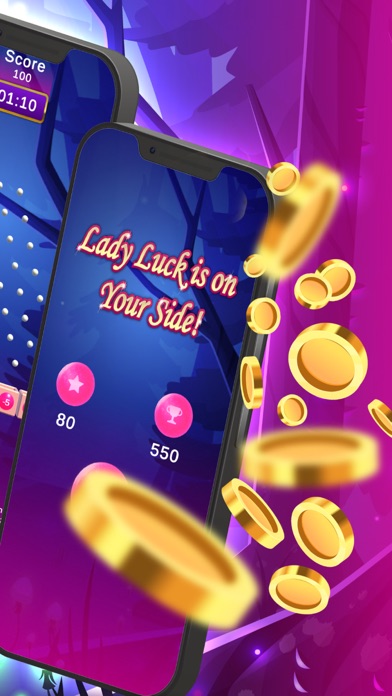 Lady Luck's Plinko Ball Bounce Screenshot