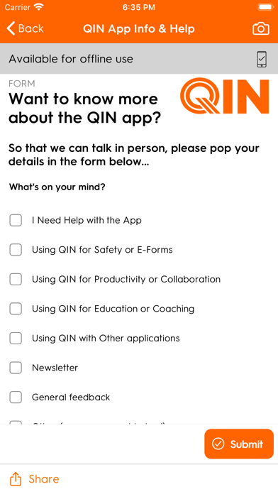 QIN CodeSafe Screenshot