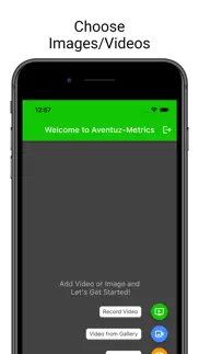 aventuz-metrics iphone screenshot 1