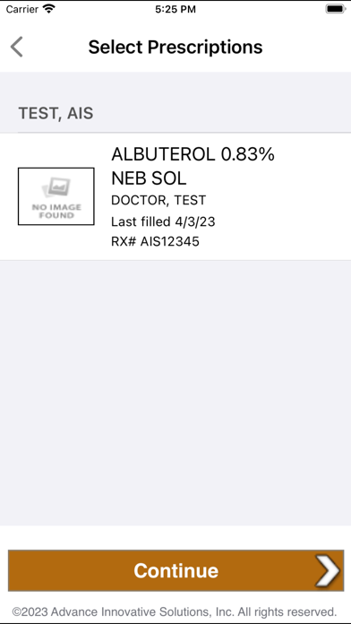 UMC El Paso Pharmacy Screenshot