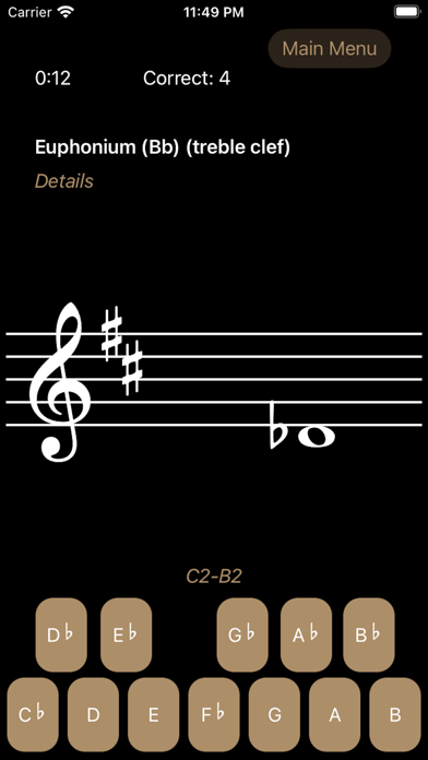 Screenshot #2 pour Score Reader Pro