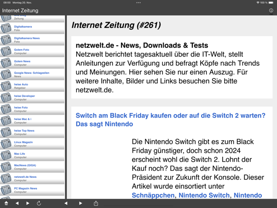 Screenshot #5 pour Internet News-Paper