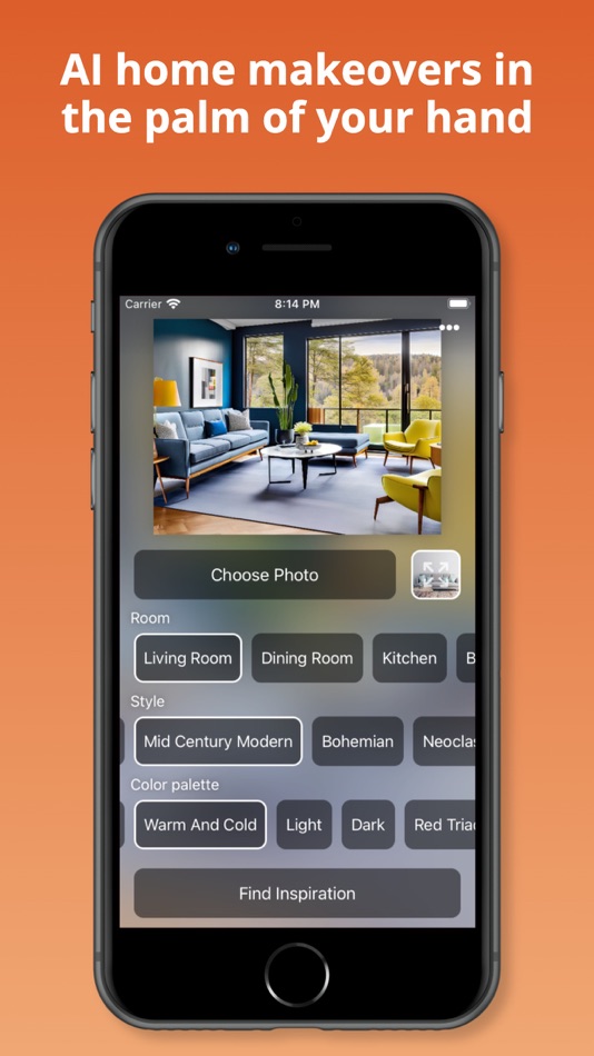 #5. AI Interior Design - Decorous (iOS) 来自: Strange Mesa