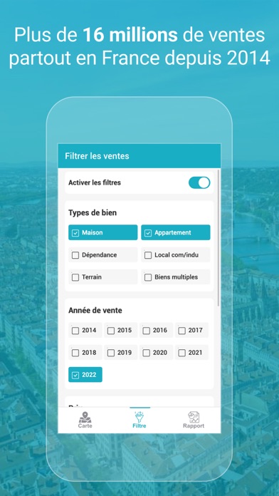 Prix Immo - Vente immobilière Screenshot