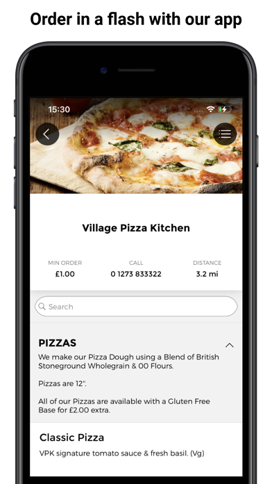 Village Pizza Kitchen App Screenshot