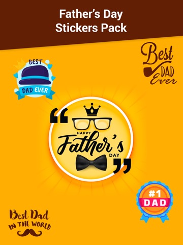 Father's Day Emojisのおすすめ画像1