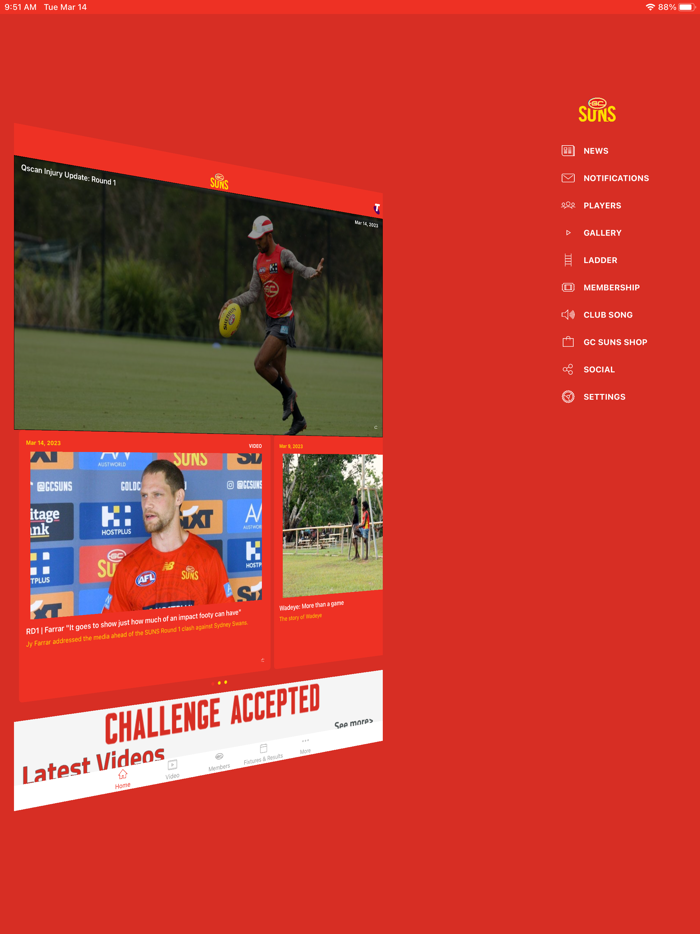 Gold Coast SUNS Official App