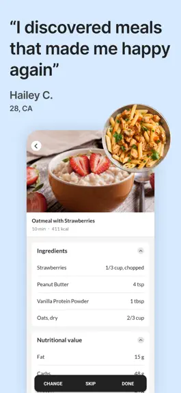Game screenshot Perfect Body - Meal planner hack