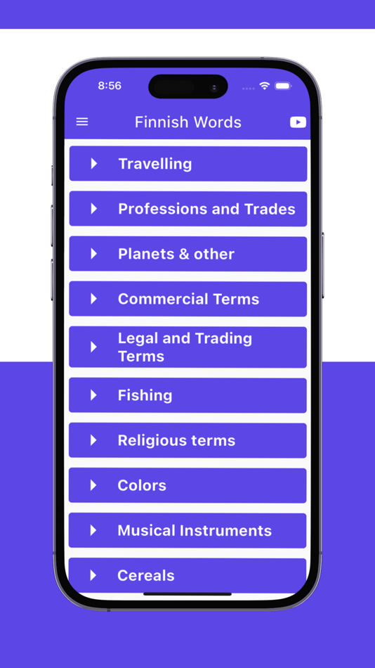 #3. Finnish Words App (iOS) 由: Valaji Global
