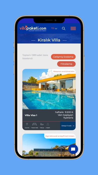 Villapaketi.com Screenshot