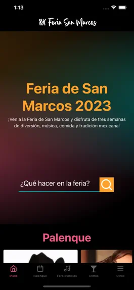 Game screenshot Feria San Marcos apk