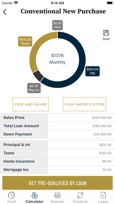 Jefferson Bank Home Loan Screenshot