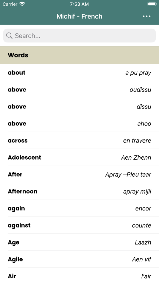 #1. Learn Michif French (iOS) 由: Push Interactions, Inc.