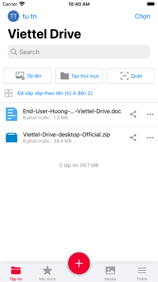#2. Viettel Drive (iOS) 由: VIETTEL IDC