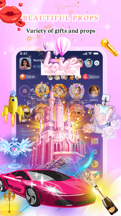 VIGO - Group Voice Chat Room Screenshot