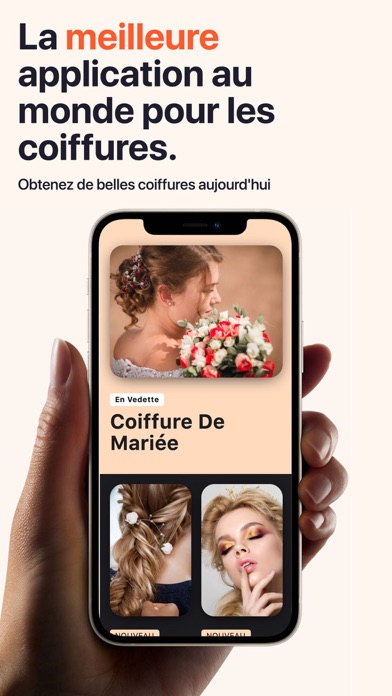 Screenshot #1 pour Coupes De Cheveux App
