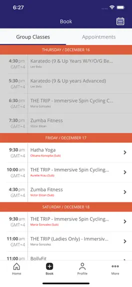 Game screenshot GFX - Group Fitness Experience apk