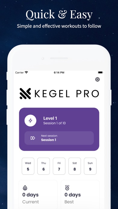Kegel Pro Pelvic Floor Trainer Screenshot