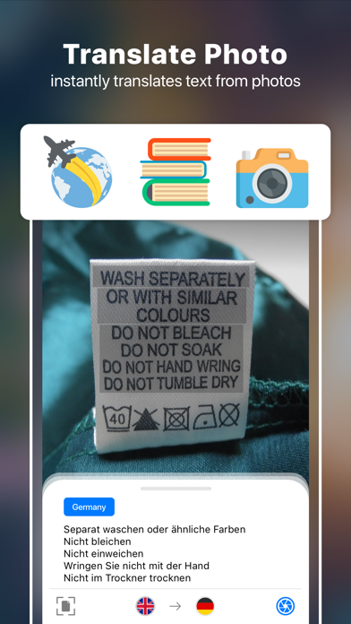 Translate Photo & Camera Scan Screenshot