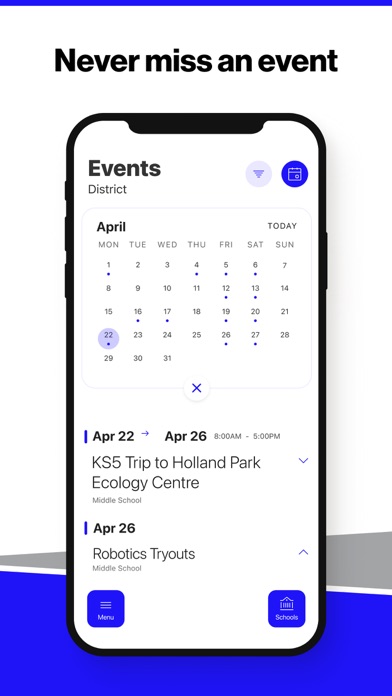 Henry School District Screenshot