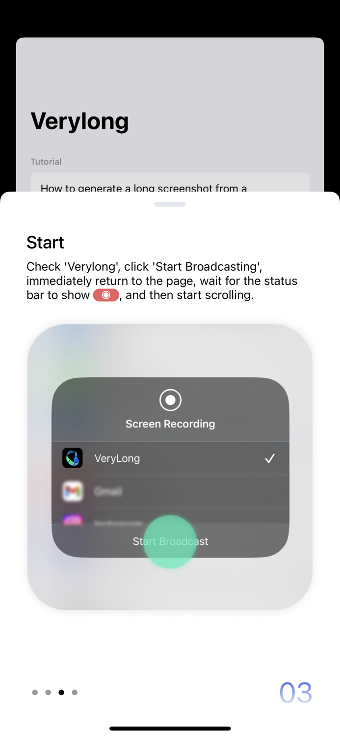Verylong Screenshot Montage