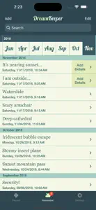 DreamKeeper - My Dream Journal screenshot #2 for iPhone
