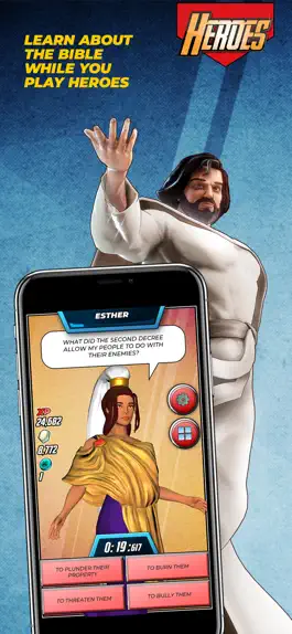 Game screenshot Bible Trivia Game: Heroes apk