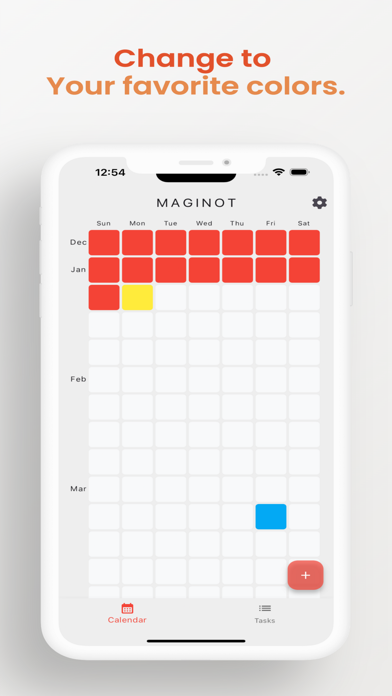 Maginot: Best To Do Calendar Screenshot
