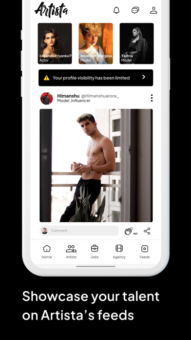 Artista Jobs Screenshot