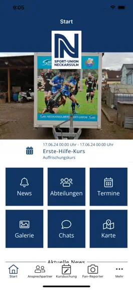 Game screenshot Sport-Union Neckarsulm e.V. apk