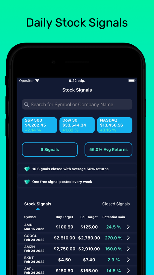 Stock Signals Options Alerts - 1.2 - (iOS)
