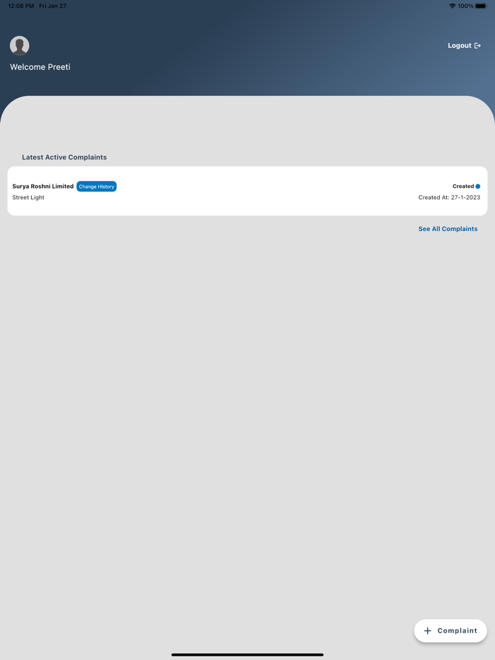 Citizen Complaint App