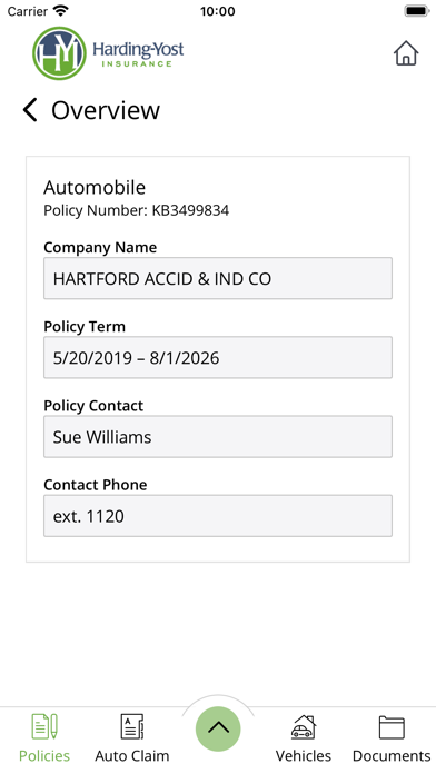 Harding-Yost Insurance Mobile screenshot 4