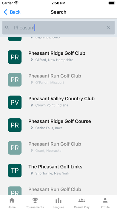 Men's Day Golf Screenshot