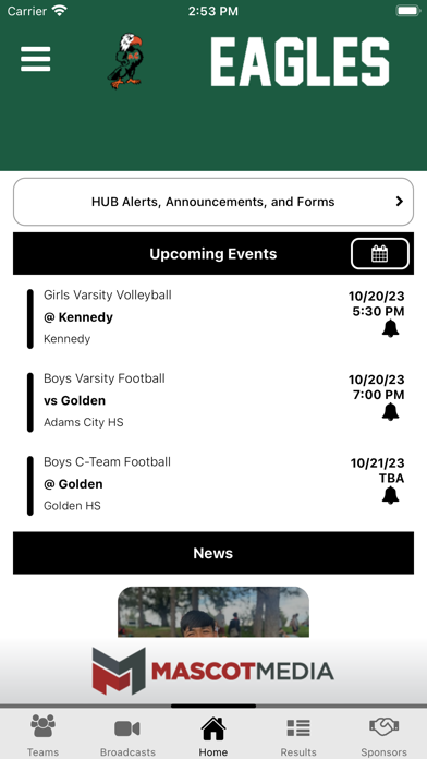 Adams County Athletics Screenshot