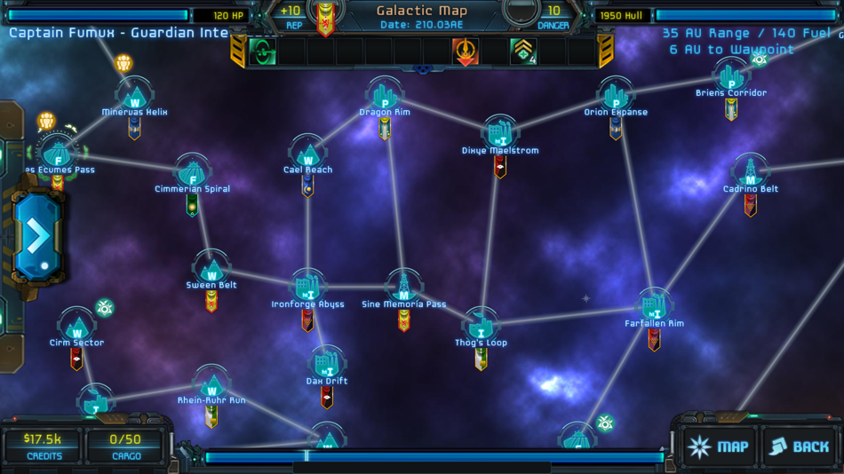 #2. Star Traders: Frontiers (iOS) Podle: Trese Brothers