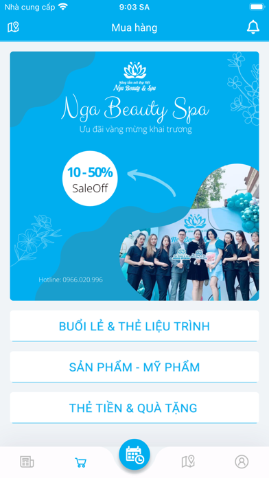 Nga Beauty Spa Screenshot
