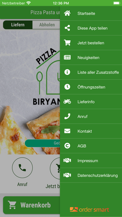 Pizza Pasta und Biryani Haus Screenshot