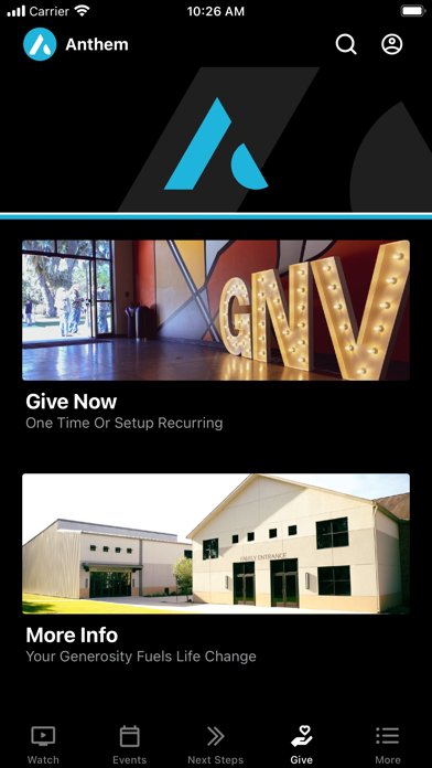 Anthem Church Gainesville Screenshot