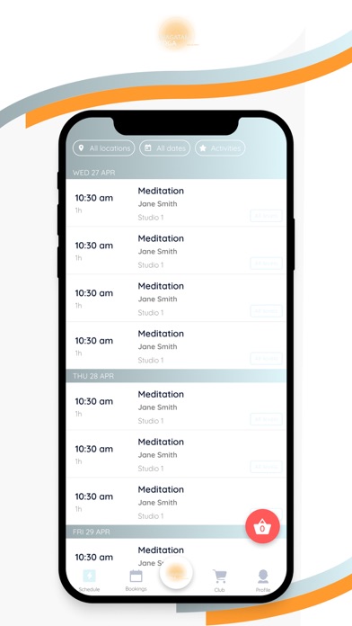 SVAGATAM.YOGA Screenshot