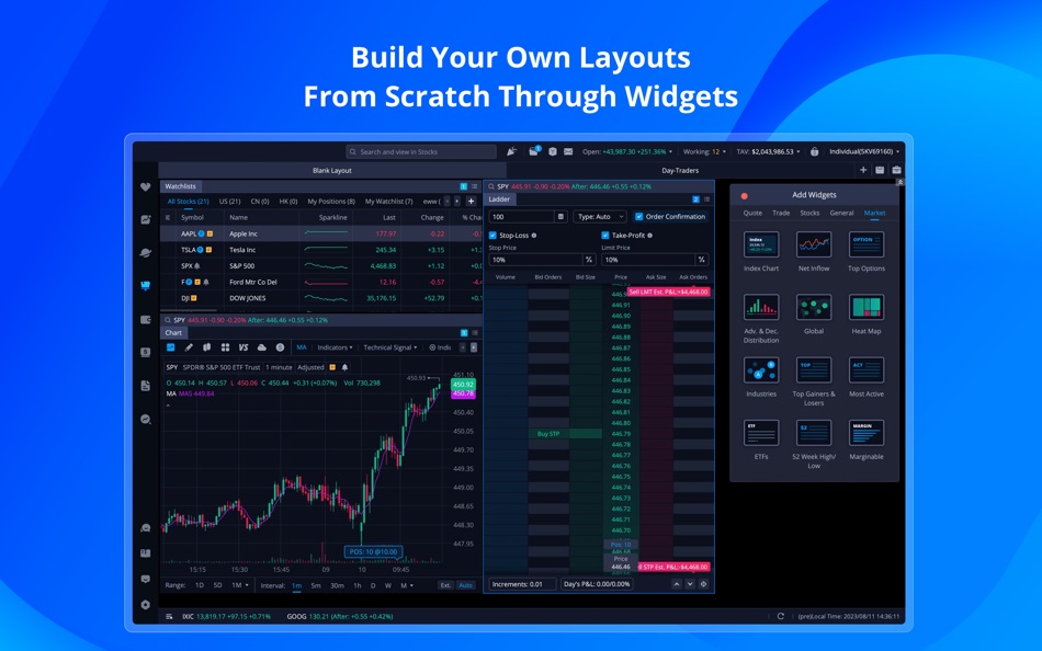 #4. Webull: Advanced Trading (macOS) 由: Webull Technologies Limited